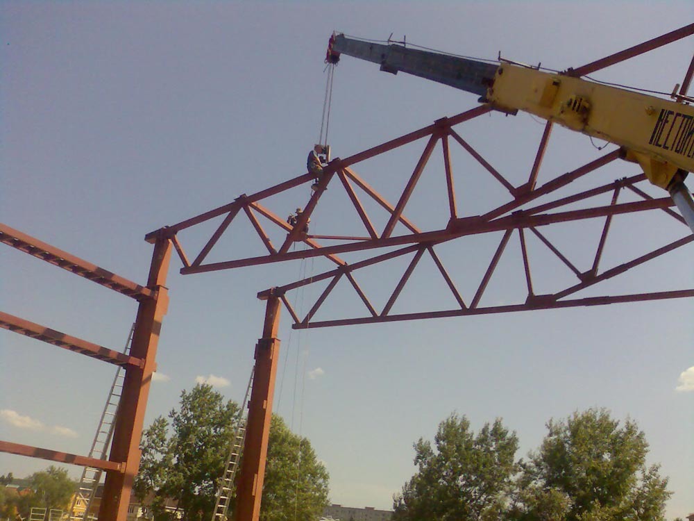 Монтаж металлоконструкций<br>